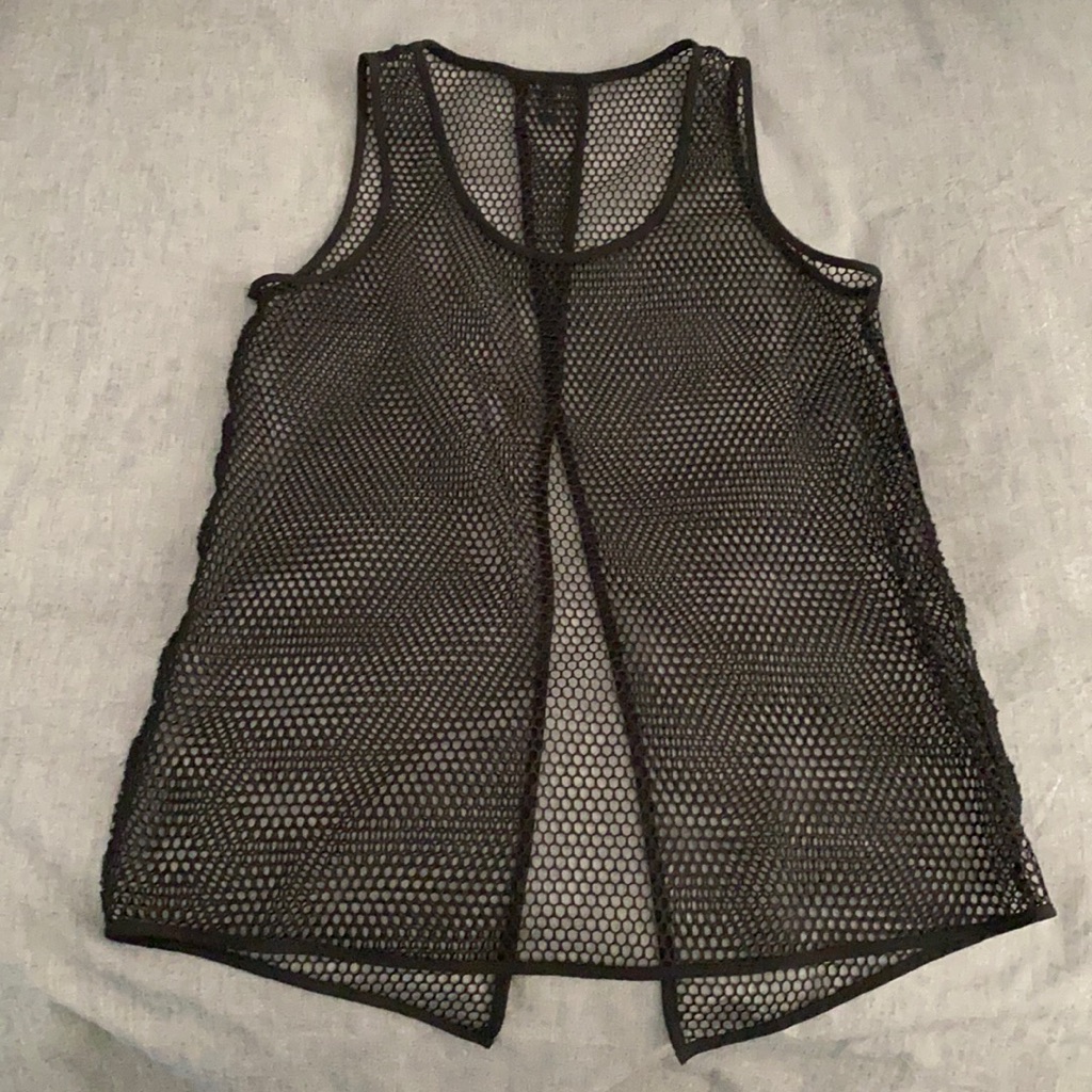 Express Mesh Split Back Tank